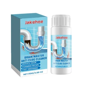 Clog Preventing Toilet and Kitchen Drain Unclogging and Pipe Cleaning Dissolving Bathroom Cleaner