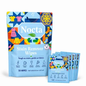 Clothes Stain Remover Wipes for Coffee, Oil, and Grease