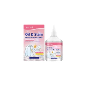 Clothing Oil Stain Remover Breaks Down Grease Stains Color Safe for Multiple Fabrics Cleans Clothes with Lasting Freshness