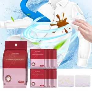 Clothing Stain Remover Wipes for Dark Spots and Dust