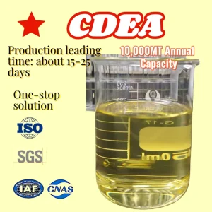 Cocamide Diethanolamide (CDEA) Non Ionic 99% Purity Thickening Foaming Surfactant for Industrial Grade Daily Chemical Detergent