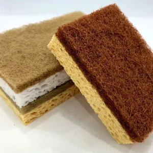 Coconut Shell Cellulose Magic Sponge with Wood Pulp