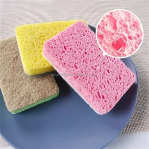 Coconut Shell Wood Pulp Cotton Cellulose Double-Sided Composite Sponge