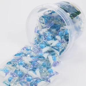 Cold Water-Soluble Disposable Gel Laundry Detergent Pods for Apparel, Private Label