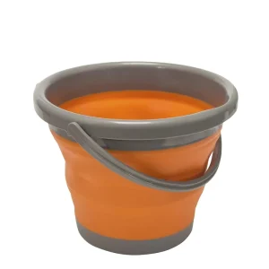 Collapsible Folding Water Bucket for Washing Dishes, Outdoor Travel, and Fishing