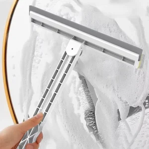 Collapsible Window Squeegee Material Sponge Wiper Compact Size for Household Cleaning