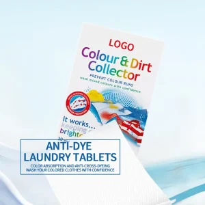 Color-Absorbing Laundry Detergent Tablet for Color Protection, High Foam, Easy Rinse