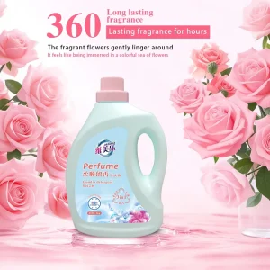 Color Fixing Antistatic Liquid Laundry Detergent Eco-Friendly Portable Softens Fabrics Natural Fragrance Apparel