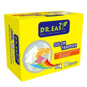 Color Keeper Sheets for Laundry Dye Trapping to Protect Light Colored Clothes From Apparel Detergents