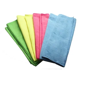 Colored Multipurpose Microfiber Cleaning Cloth Reusable