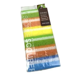 Colorful 3.5 cm Sponge Scouring Pad with High Water Absorption