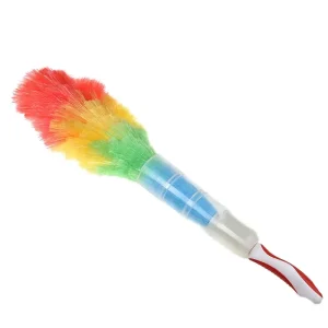 Colorful 65 cm 9-Section PP Plastic Duster Head Cleaning Tool