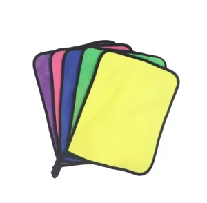 Colorful Microfiber Cleaning Cloths for Kitchen, Bathroom, Dishwashing, and Car Cleaning