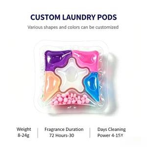 Combo Pack Laundry Pods with Mixed Sizes