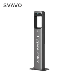 Commercial 5L Alcohol Sanitizer Dispenser Station Floor Standing Touchless Spray for High Traffic Areas Mall Airport