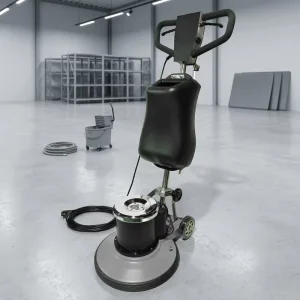 Commercial Cold Water Walk-Behind 17-Inch Floor Scrubber Machine