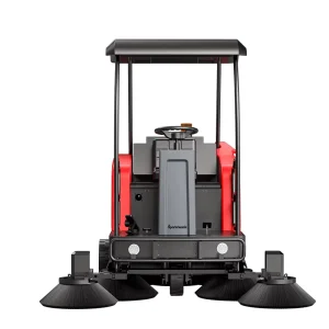 Commercial Cordless Ride-On Industrial Floor Sweeper and Cleaner