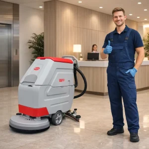 Commercial Floor Scrubber Cleaning Machines for Tile and Hardwood Floors