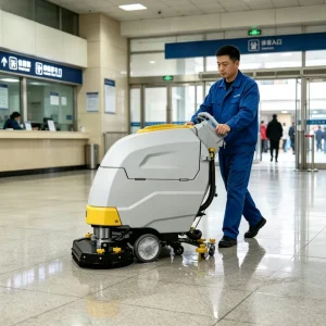 Commercial Floor Scrubber Dryer for Tile, Concrete and Epoxy Floors