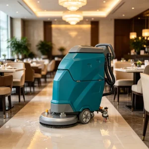 Commercial Floor Scrubber Machine Single Disc Floor Washing Cleaning Machine Electric Walk Behind Floor Scrubber