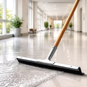 Commercial Floor Squeegee Heavy Duty Water Scraper for Hospitals Schools Public Buildings