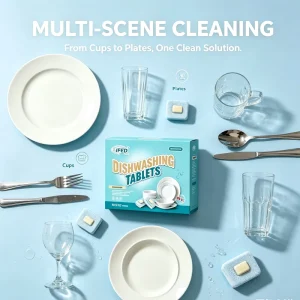 Commercial-Grade Bulk Dishwashing Tablets for High-Load Kitchens