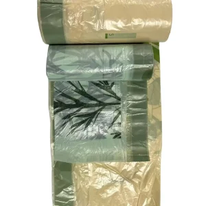 Commercial Grade Disposable HDPE 10 20 30 45 Gallons Trash Garbage Bags Heat Seal Extra Thick Strong Biodegradable Industrial