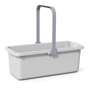 Commercial Grade Thickened Plastic Mop Bucket Rectangular Large Capacity Household Cleaning Water Storage Factory Supply