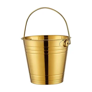 Commercial Heavy Duty Stainless Steel Ice Bucket for Bar Wine Champagne Beer Cooling Metal Drink Cooler and Barware