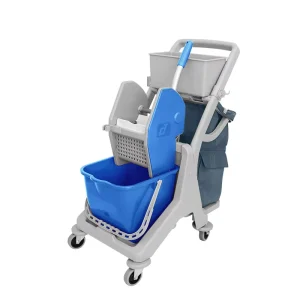 Commercial Hygiene Solution 15L Water Bucket Wringer Trolley Janitorial Cleaning Cart for Commercial Use