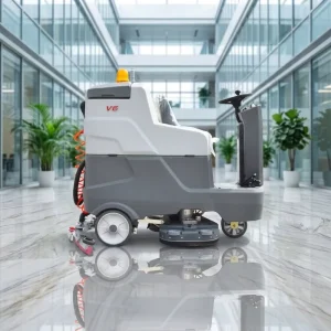Commercial Industrial Floor Scrubber with Large Battery Capacity Automatic Cleaner for Factories & Shopping Malls