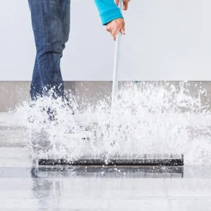 Commercial Industrial Metal Orange EVA Double Foam Soft Floor Squeegee Floor Wiper for Bathroom