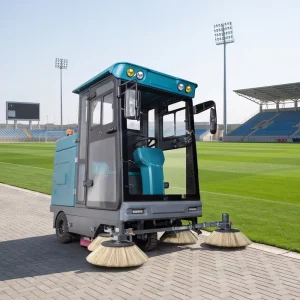 Commercial Industrial Ride-on Floor Sweeper S2000 Three-in-one Warehouse and Plant Cleaning Equipment