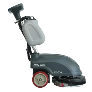 Commercial Manual Walk-Behind Floor Scrubber Machine, Industrial Floor Cleaner