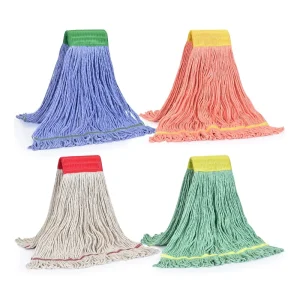 Commercial Mop Heads Heavy Duty Refills Self Wringer Eco Friendly Durable Synthetic Cotton Yarns Screw Mop Head
