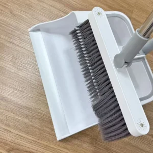 Compact Broom Dustpan Set Closet Storage Plastic Cleaning Tool Household Brooms Dustpans