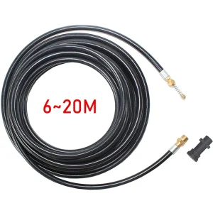 Compatible High Pressure Washer Sewer Drain Hose for K2 K3 K4 K5 K6 K7, 3500 psi Electric Plastic Pipe Cleaner