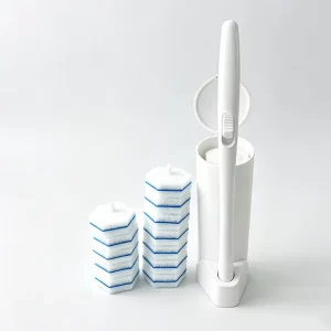 Complete Disposable Toilet Brush Set Designed for Effective Daily Toilet Hygiene and Sanitary Maintenance