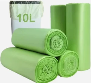 Compostable Biodegradable Caddy Liners for Food Waste EN13432 Household Kitchen Bathroom
