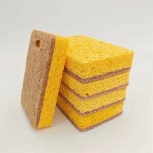 Compostable Coconut Fiber Sponge Dishwashing Kitchen Biodegradable Scrubber Sponges Heavy-Duty Scouring Pads