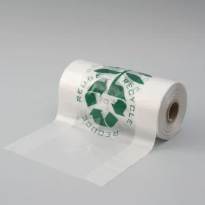 Compostable Drawstring Trash Bags for Kitchen Waste ASTM D6400 Certified PLA+PBAT Plastic Bags