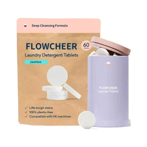 Concentrate Chlorine Effervescent Oxygen Effervescent Cleaning Tablets for Household Laundry Detergent Tablets for HE Machines