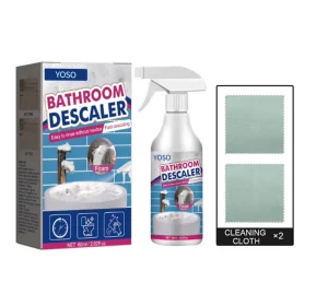 Concentrated Bathroom Cleaner Spray for Tiles and Toilets, Soap Scum, Mold and Hard Water Stain Remover