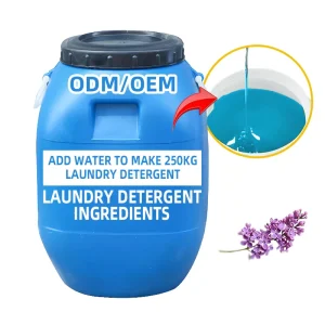 Concentrated Commercial Laundry Detergent Raw Material with Lavender Scent