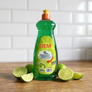 Concentrated Dish Detergent Fresh Lime Scent Quick Rinse Kitchen Cleaning Dish Soap Dishwashing Liquid for Household