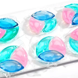 Concentrated Eco-Friendly 4-in-1 Laundry Detergent Pods for Deep Stain Removal
