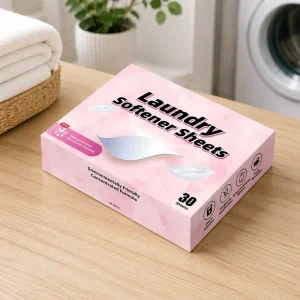 Concentrated Eco Friendly Disposable Laundry Softener Sheets with Fragrance High Efficiency for All Fabrics