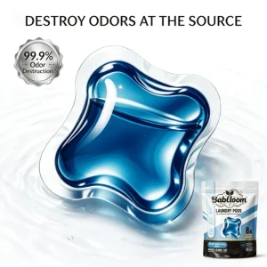 Concentrated Enzyme-Based Smoke Odor Decomposing Laundry Pods Direct Washing Pods