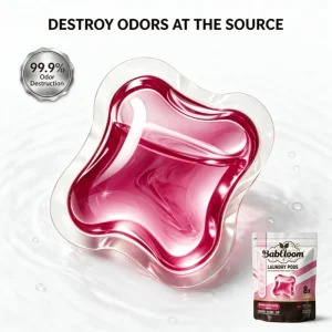 Concentrated Enzyme-Based Smoke Odor Decomposing Laundry Pods Factory Direct Washing Pods