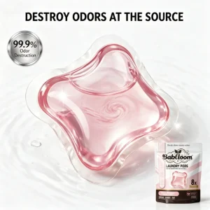 Concentrated Enzyme-Based Sweat Odor Decomposing Laundry Capsules OEM Factory Direct Washing Pods